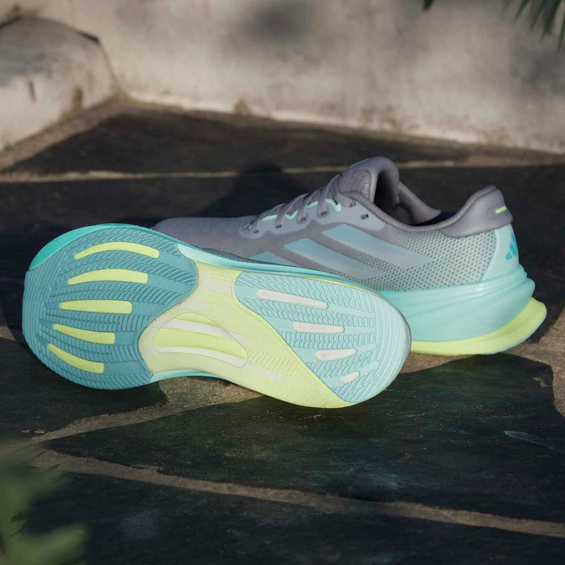 Tenis Adidas SUPERNOVA RISE 2 Gris Aqua Mujer