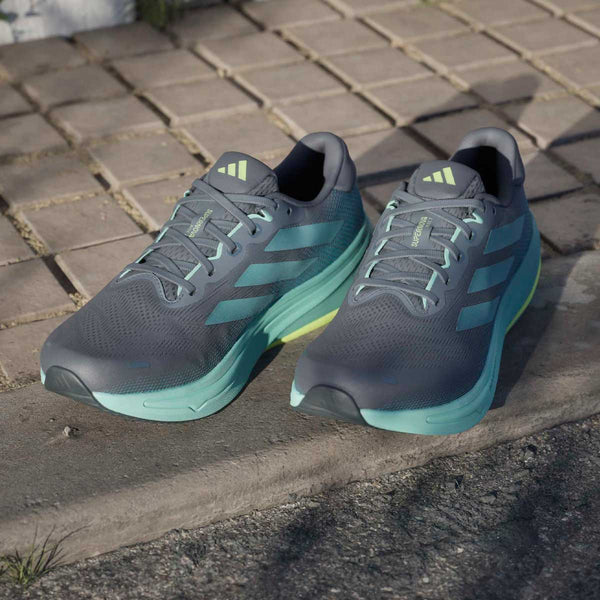 Tenis Adidas SUPERNOVA RISE 2 Gris Menta Hombre