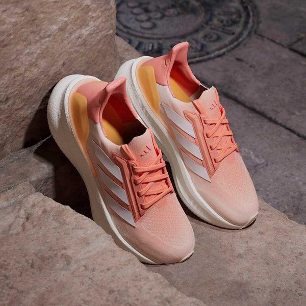 Tenis Adidas Running ULTRABOOST 5X Naranja Beige Mujer