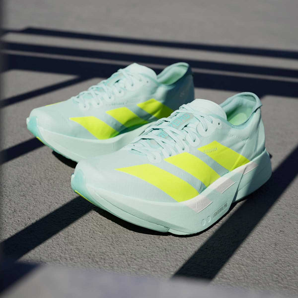 Tenis Adidas ADIZERO ADIOS PRO 4 Verde Amarillo Mujer
