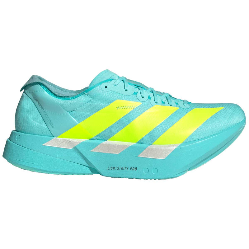 Tenis Adidas ADIZERO ADIOS PRO 4 Aqua Lima Hombre