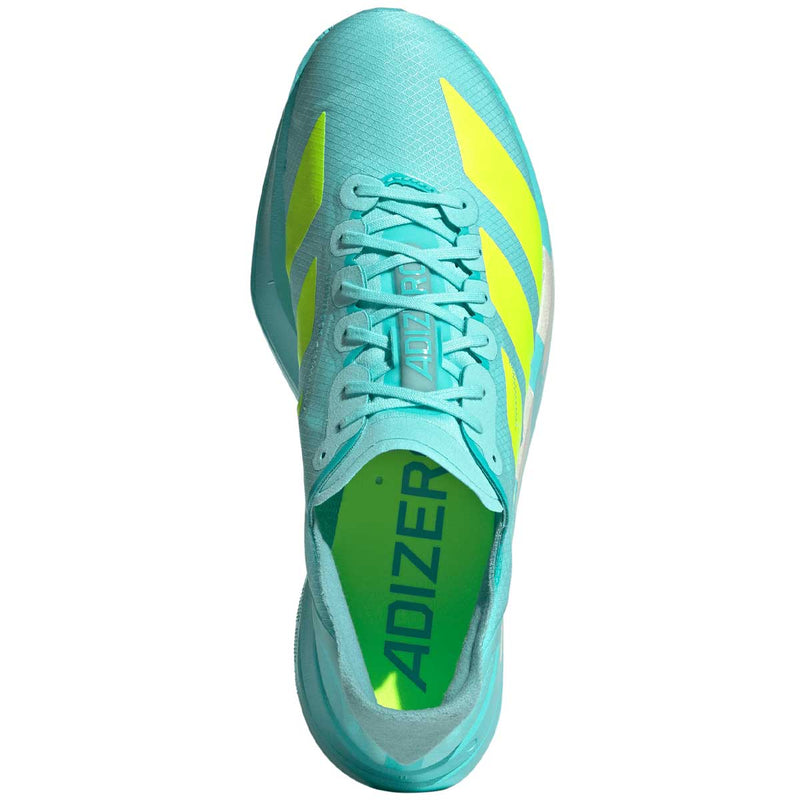 Tenis Adidas ADIZERO ADIOS PRO 4 Aqua Lima Hombre