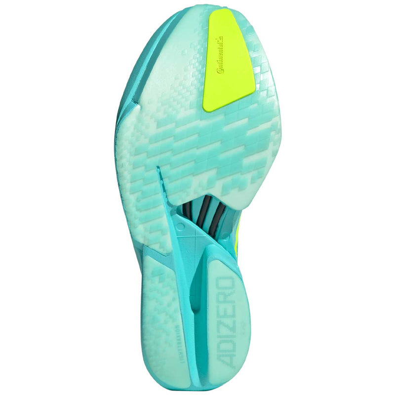 Tenis Adidas ADIZERO ADIOS PRO 4 Aqua Lima Hombre