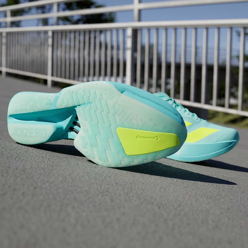 Tenis Adidas ADIZERO ADIOS PRO 4 Aqua Lima Hombre