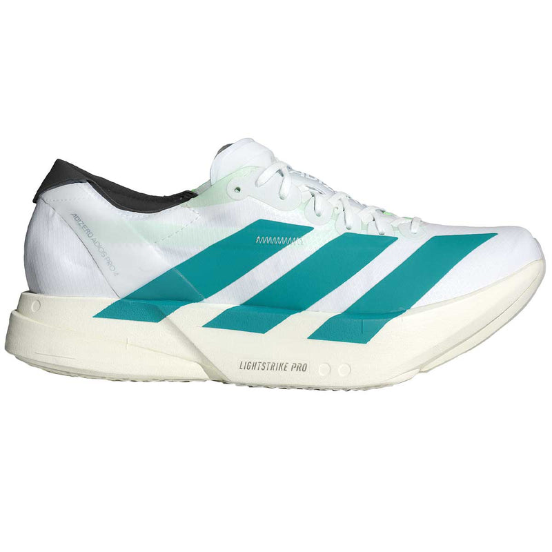 Tenis Adidas ADIZERO ADIOS PRO 4 Blanco Verde Hombre
