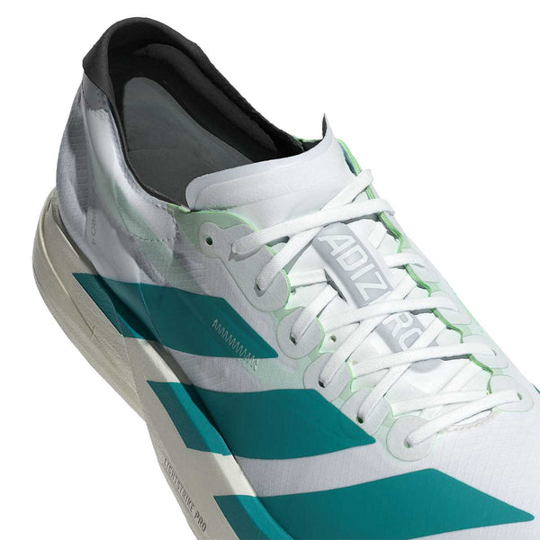 Tenis Adidas ADIZERO ADIOS PRO 4 Blanco Verde Hombre