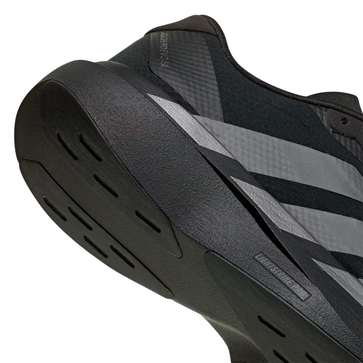 Tenis Adidas Adizero EVO SL WOVEN Negro Gris Mujer