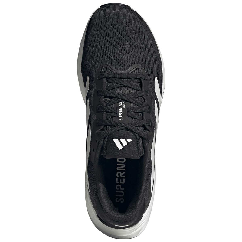 Tenis Adidas SUPERNOVA RISE 2 Negro Blanco Mujer