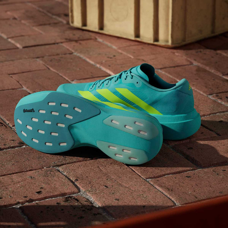 Tenis Adidas ADIZERO EVO SL Aqua Amarillo Hombre