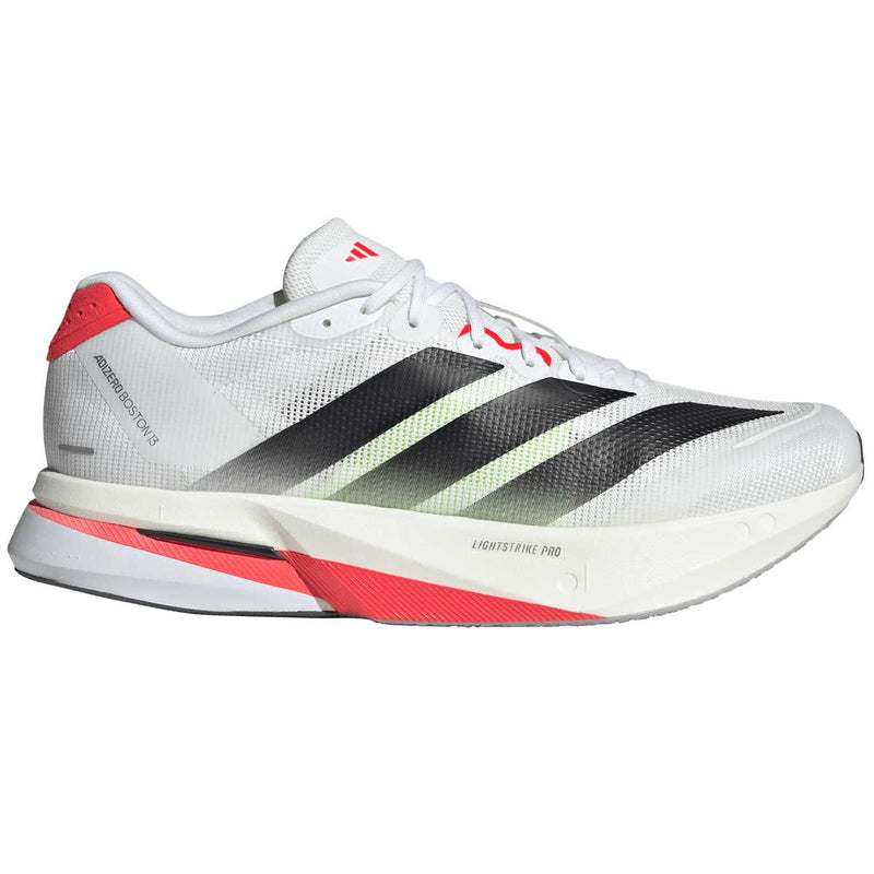 Tenis Adidas ADIZERO BOSTON 13 Blanco Negro Hombre