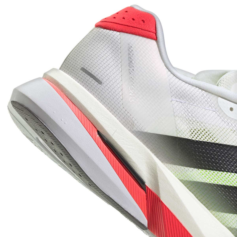 Tenis Adidas ADIZERO BOSTON 13 Blanco Negro Hombre