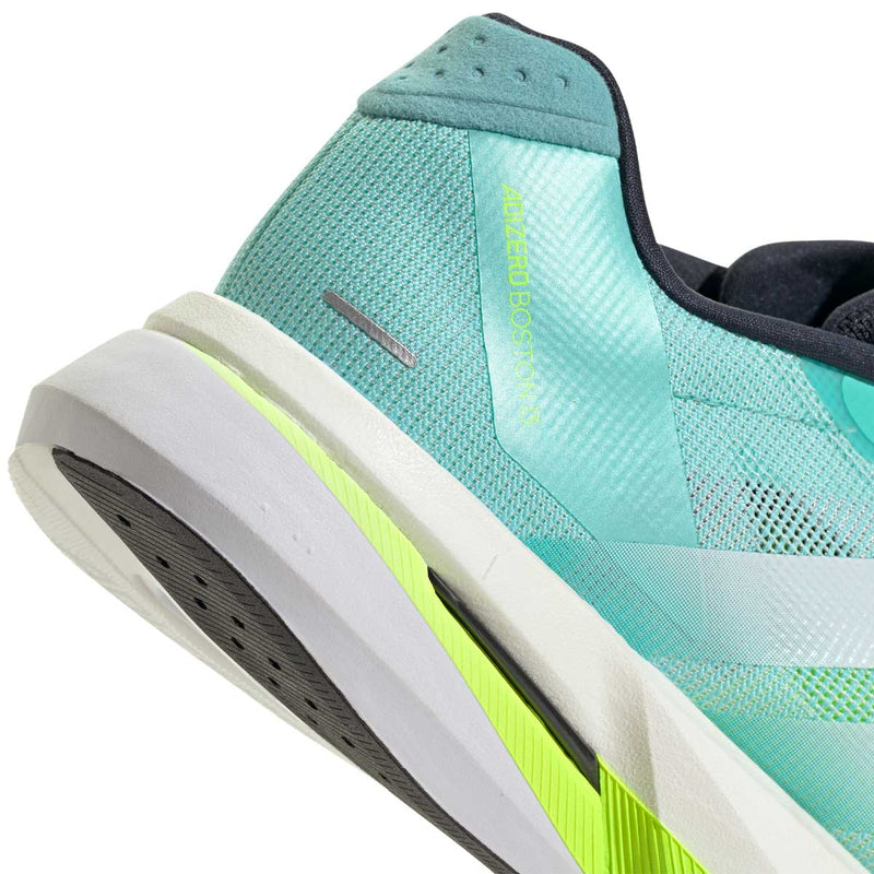Tenis Adidas ADIZERO BOSTON 13 Aqua Blanco Hombre