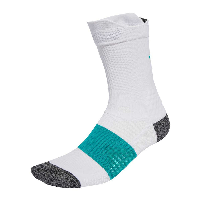 Calceta Adidas RUNxBOOST Para Correr Blanco Verde Unisex