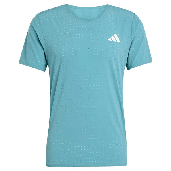 Playera Deportiva Adidas ADIZERO TEE Powder Teal Hombre