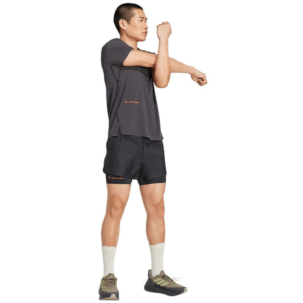 Playera Deportiva Adidas by H.Koumori Dark Grey Hombre