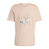 Playera Deportiva Adidas Mexico GFX T Beige Hombre