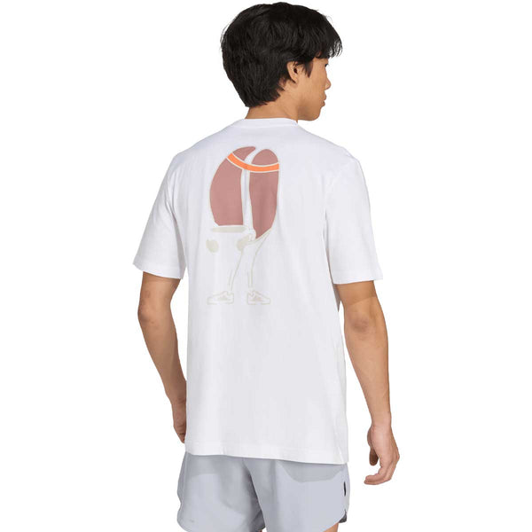 Playera Deportiva Adidas Mexico 24 T Beige Hombre