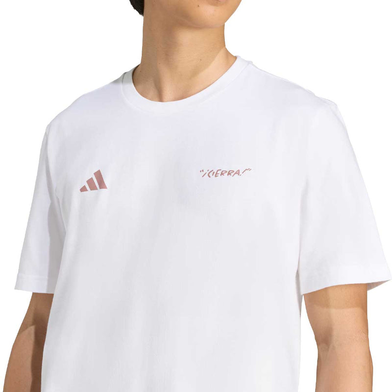 Playera Deportiva Adidas Mexico 24 T Beige Hombre