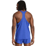 Playera Adidas Sin Mangas ADIZERO Azul Hombre
