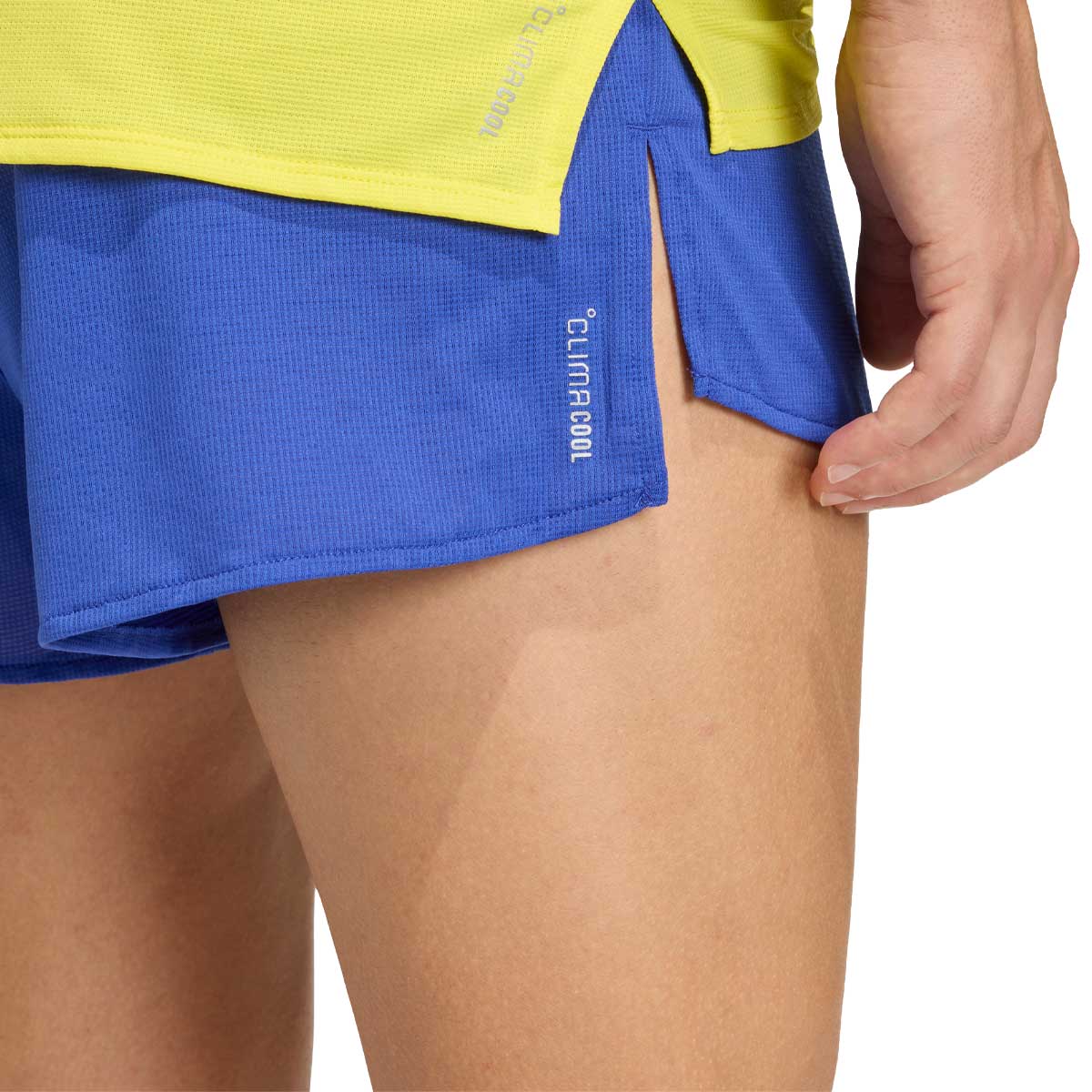 Short Deportivo Adidas ADIZERO Running Azul Hombre