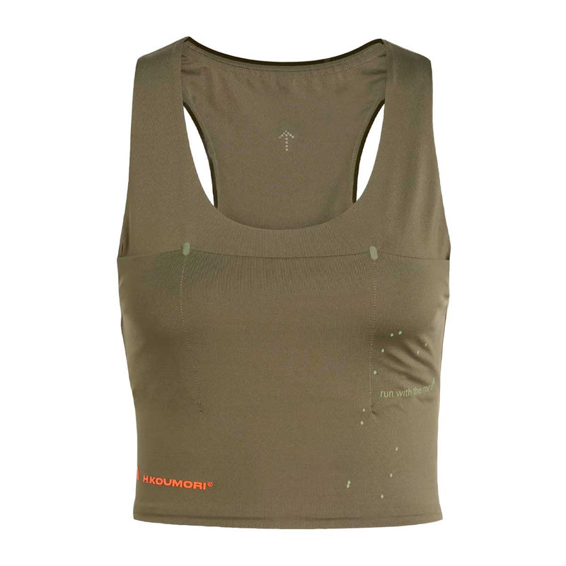 Crop Top Deportivo Adidas Adi365 H.Koumori Olive Strata Mujer