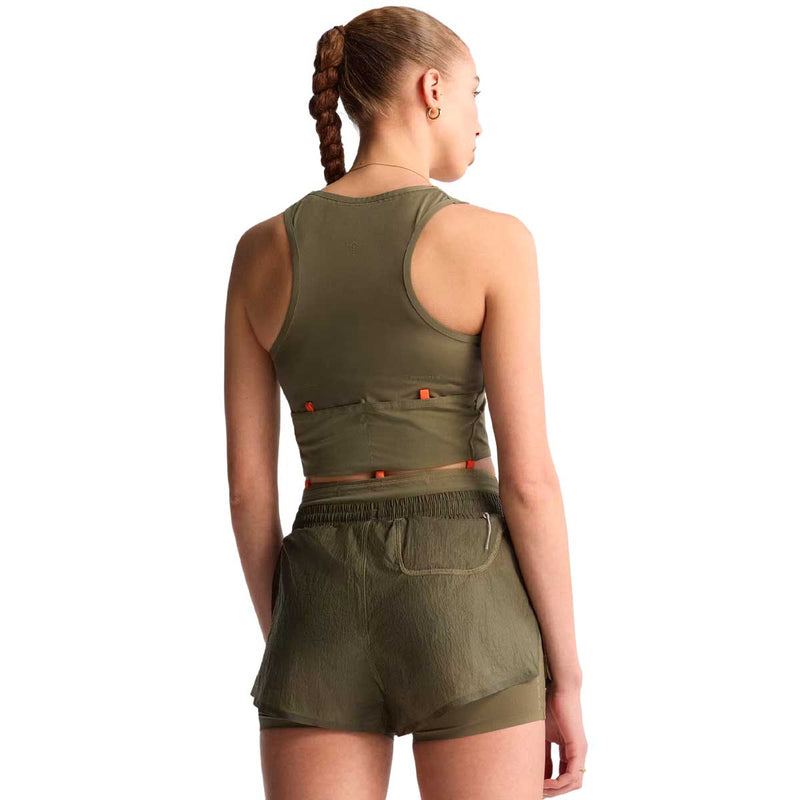 Crop Top Deportivo Adidas Adi365 H.Koumori Olive Strata Mujer