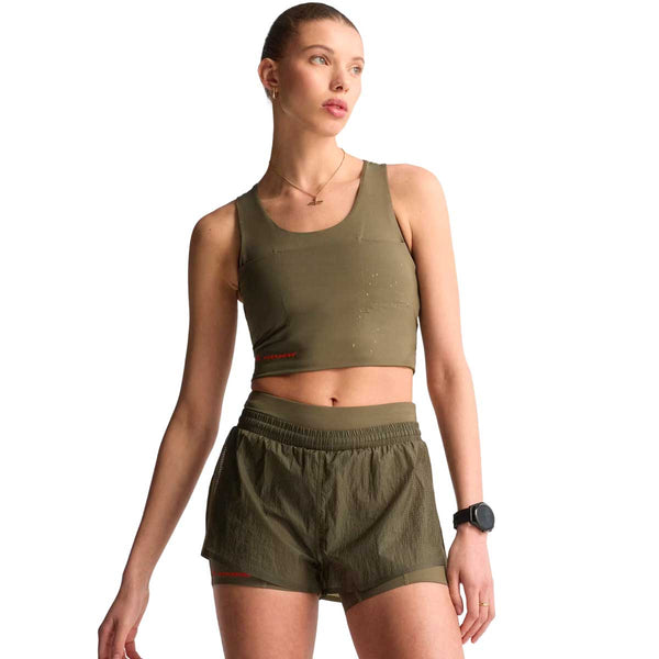 Crop Top Deportivo Adidas Adi365 H.Koumori Olive Strata Mujer