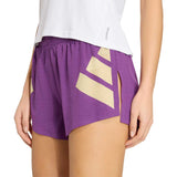 Short Deportivo Adidas ADIZERO Running Morado Mujer