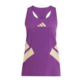 Playera Adidas Sin Mangas ADIZERO Morado Mujer