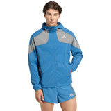 Chaqueta Running Adidas ADIZERO Ekiden Azul Hombre