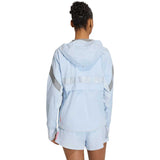 Chaqueta Running Adidas ADIZERO Ekiden Celeste Mujer