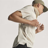Playera Deportiva Adidas ADI365 H.Koumori Beige Hombre