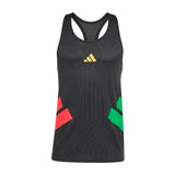 Playera Adidas Sin Mangas ADIZERO Negro Hombre