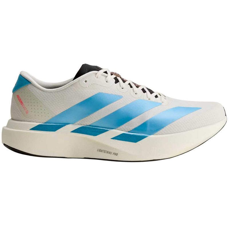 Tenis Adidas Adizero EVO SL WOVEN Blanco Azul Hombre