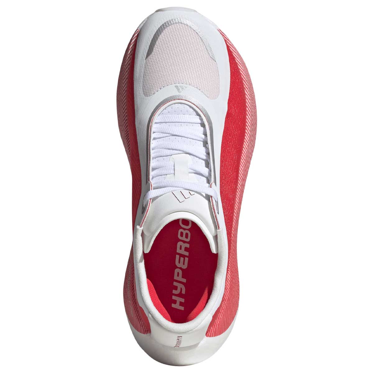 Tenis Adidas Running HYPERBOOST EDGE Blanco Rojo Hombre