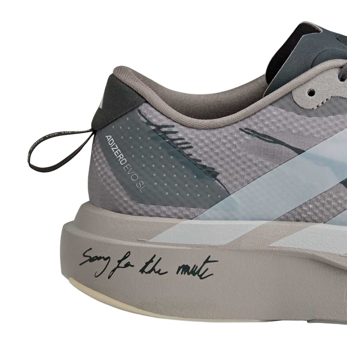 Tenis Adidas Adizero Adizero EVO SL WVN Café Gris Mujer