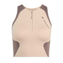 Crop Top Adidas Running x Hermanos Koumori Beige Mujer