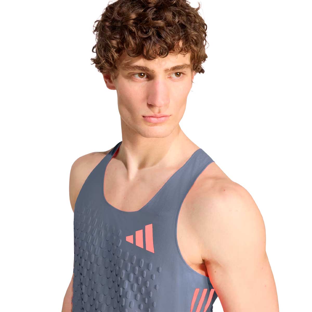 Playera Adidas Adizero Pro Running Climacool+ 3D Singlet Hombre
