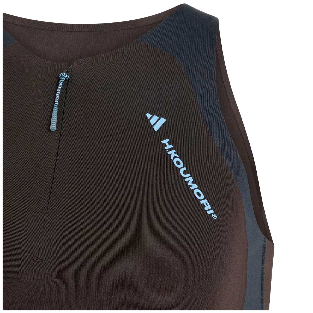 Crop Top Adidas Running x Hermanos Koumori Café Mujer