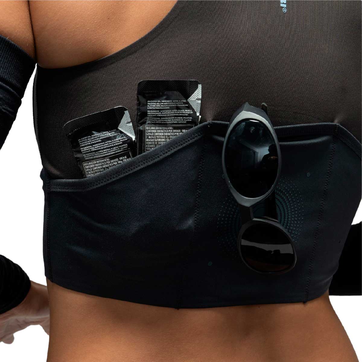 Crop Top Adidas Running x Hermanos Koumori Café Mujer