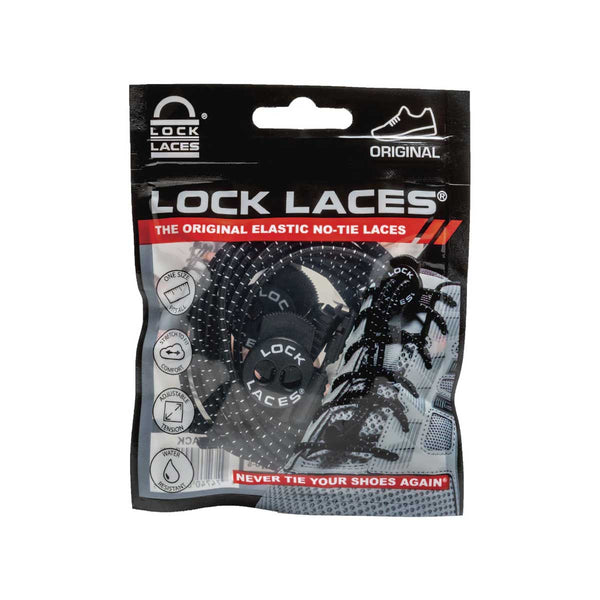 Agujetas Elásticas LOCK LACE Negro