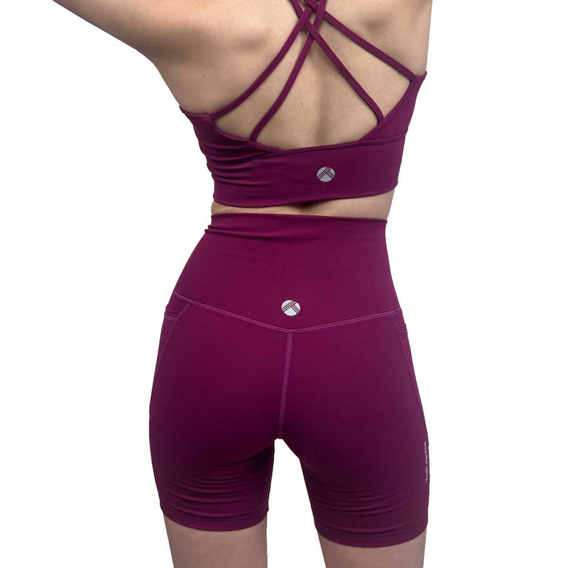 Licra Deportiva Trail Junkie Purple - LQ2056-PRL