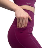 Licra Deportiva Trail Junkie Purple - LQ2056-PRL
