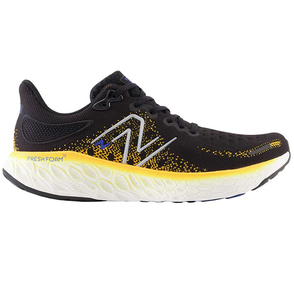 Tenis New Balance 1080 V12 Negro Amarillo Hombre