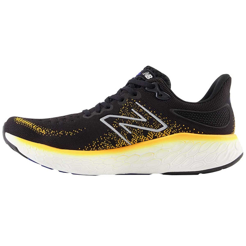Tenis New Balance 1080 V12 Negro Amarillo Hombre