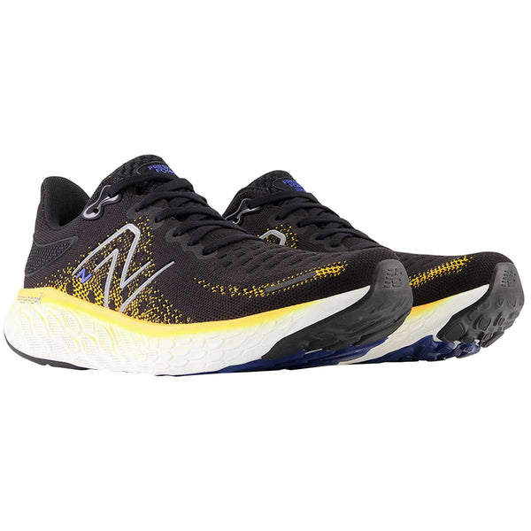 Tenis New Balance 1080 V12 Negro Amarillo Hombre