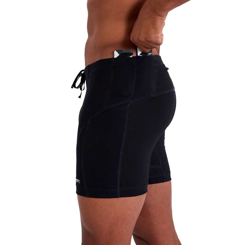 Short Bandit Gridlock™ 7 Pocket Quarter Tights Black Hombre
