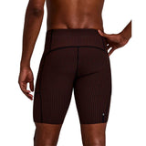 Short Bandit Striped Cadence™ 7 Pocket Lined Half Tights Cacao Black Hombre