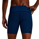 Short Bandit Striped Cadence™ 7 Quarter Tights Ink Blue Black Hombre