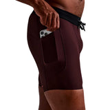 Short Bandit SoLite™ Quarter Tights Espresso Hombre